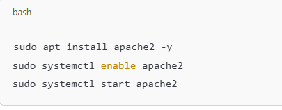 apache server